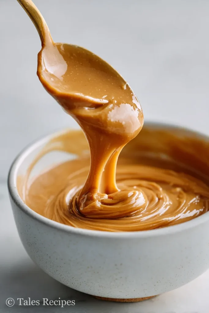 Adding peanut butter and vanilla to melted marshmallow for peanut butter rice krispie treats recipe.