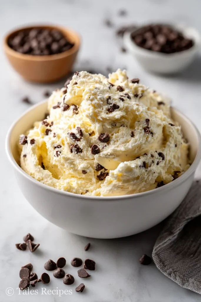 Creamed butter and sugars step for peppermint chocolate cookies dough