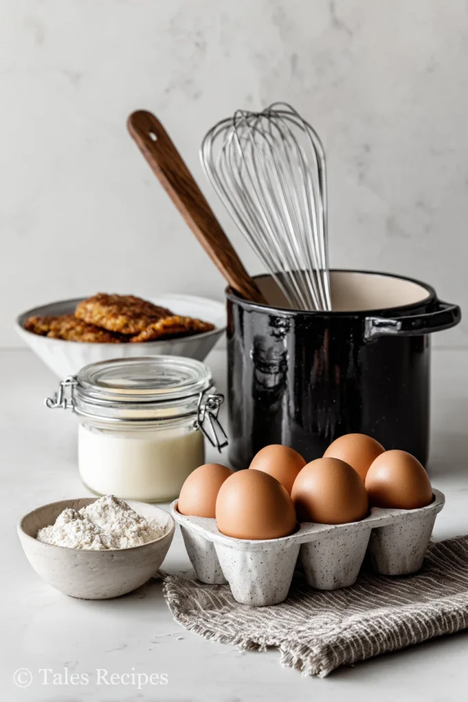 Make-ahead blackstone breakfast recipe staples include eggs, hash browns, pancake batter for quick mornings